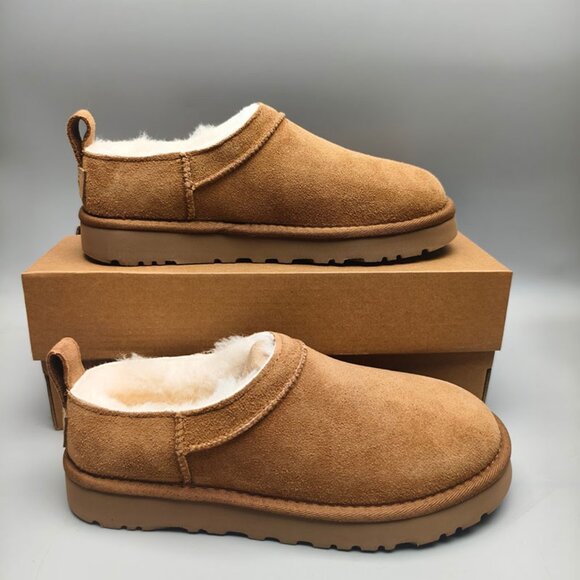 UGG Brown Womens Platform Snow Boots - Picture 4 of 7